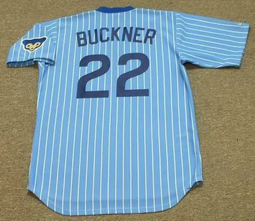 BILL BUCKNER Chicago Cubs 1978 Majestic Throwback Baseball Jersey 