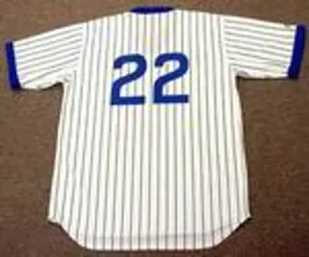 BILL BUCKNER Chicago Cubs 1979 Majestic Cooperstown Throwback Home Jersey 
