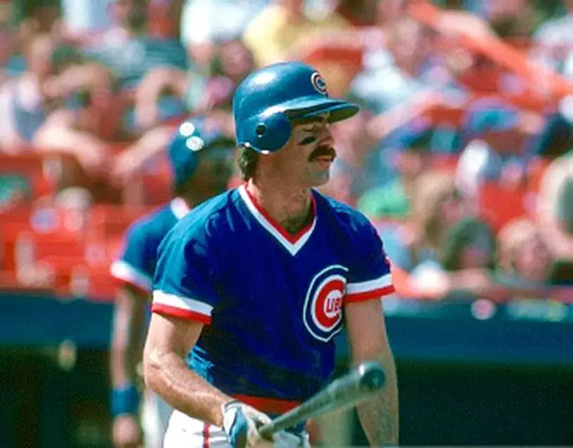 BILL BUCKNER Chicago Cubs 1983 Majestic Cooperstown Throwback Baseball Jersey 