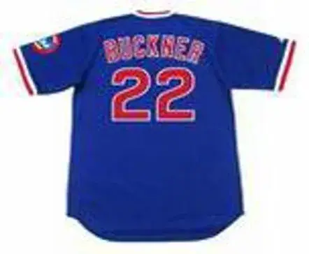 BILL BUCKNER Chicago Cubs 1983 Majestic Cooperstown Throwback Baseball Jersey 