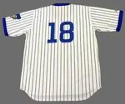 BILL MADLOCK Chicago Cubs 1976 Majestic Cooperstown Home Baseball Jersey 