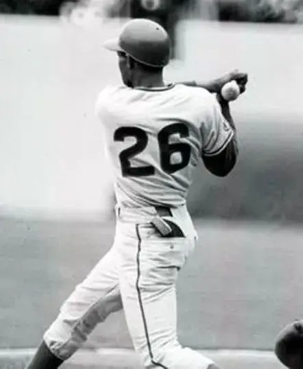 BILLY WILLIAMS Chicago Cubs 1968 Majestic Cooperstown Throwback Away Jersey 