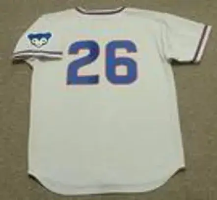BILLY WILLIAMS Chicago Cubs 1968 Majestic Cooperstown Throwback Away Jersey 