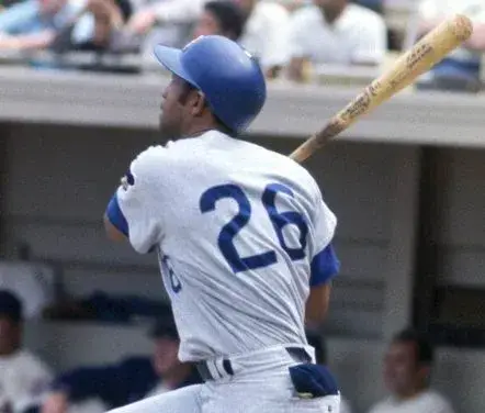 BILLY WILLIAMS Chicago Cubs 1969 Away Majestic Throwback Baseball Jersey 