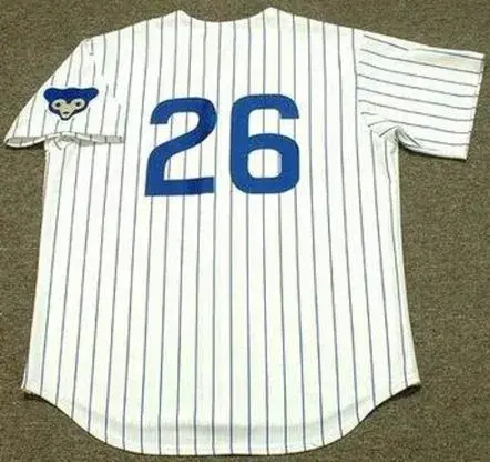 BILLY WILLIAMS Chicago Cubs 1969 Majestic Cooperstown Throwback Home Baseball Jersey 