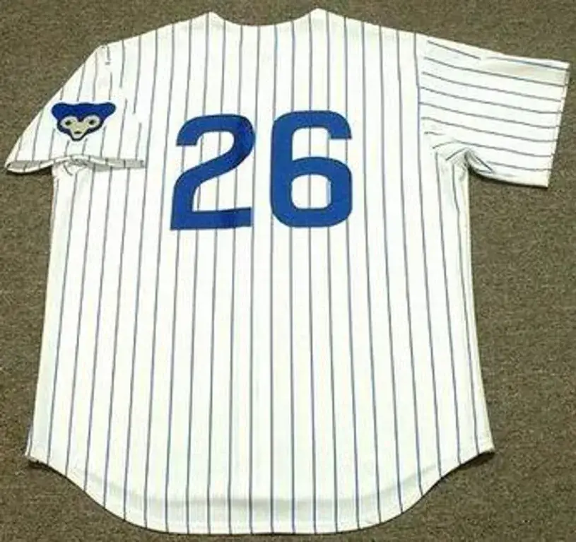 BILLY WILLIAMS Chicago Cubs 1969 Majestic Cooperstown Throwback Home Baseball Jersey 