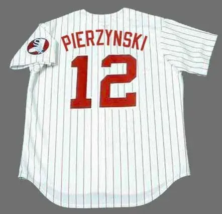 AJ PIERZYNSKI Chicago White Sox 1970’s Majestic Throwback Baseball Jersey 