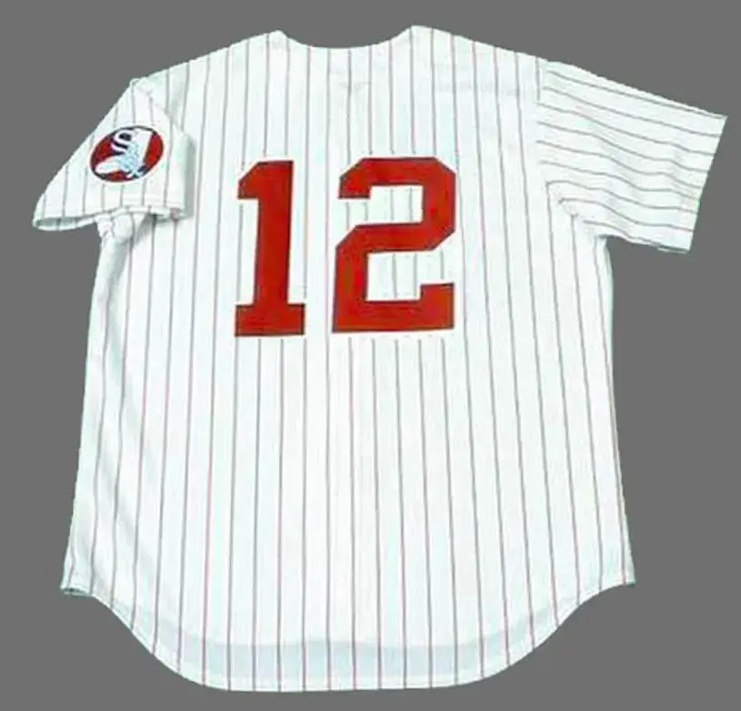 AJ PIERZYNSKI Chicago White Sox 1970’s Majestic Throwback Baseball Jersey 
