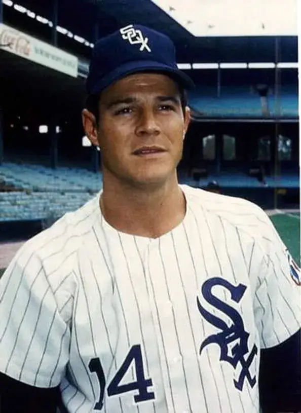 BILL MELTON Chicago White Sox 1968 Home Majestic Throwback Baseball Jersey 