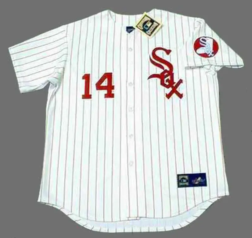 BILL MELTON Chicago White Sox 1970’s Majestic Throwback Baseball Jersey