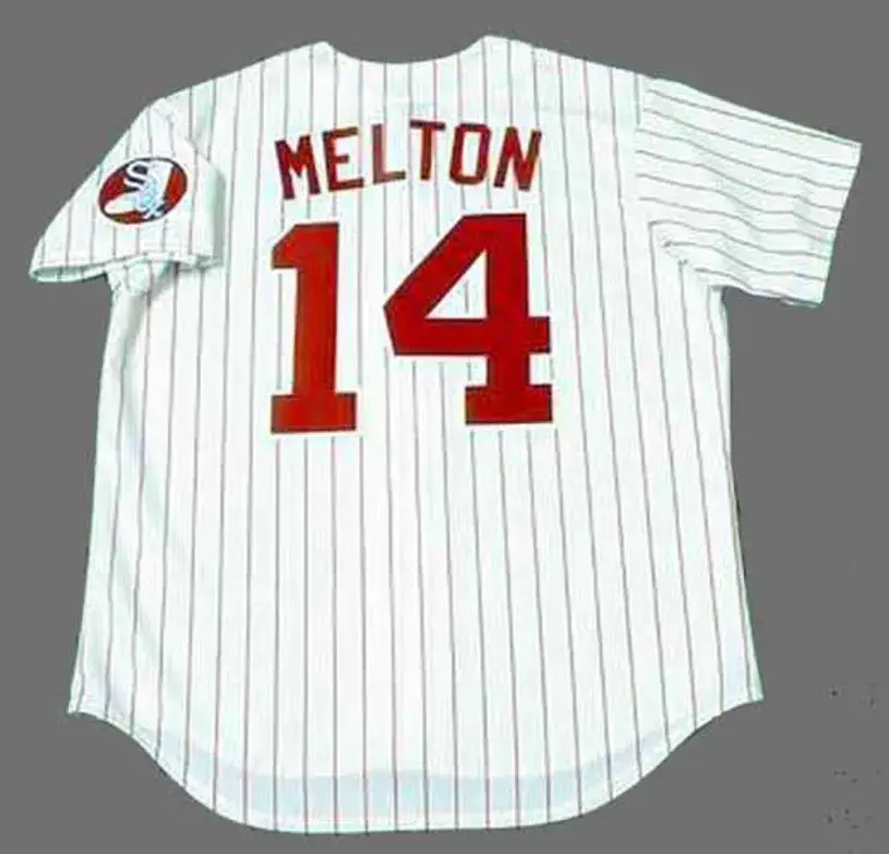 BILL MELTON Chicago White Sox 1970’s Majestic Throwback Baseball Jersey 