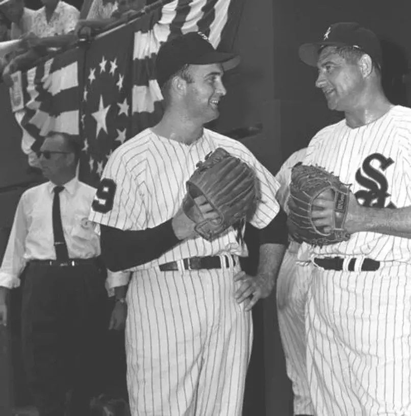BILLY PIERCE Chicago White Sox 1960’s Home Majestic Throwback Baseball Jersey 