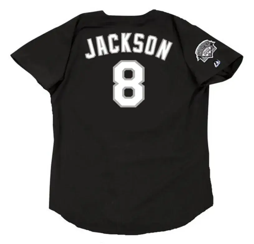 BO JACKSON Chicago White Sox 1991 Majestic Baseball Throwback Jersey 