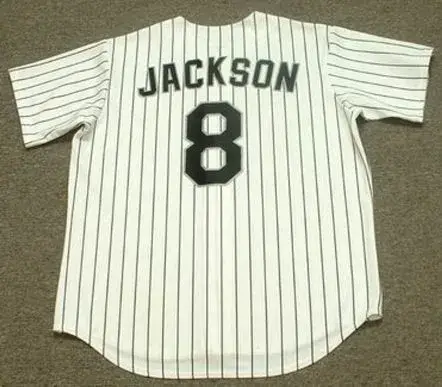 BO JACKSON Chicago White Sox 1993 Home Majestic Baseball Throwback Jersey 