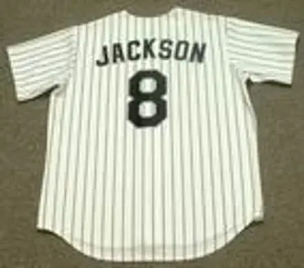 BO JACKSON Chicago White Sox 1993 Home Majestic Baseball Throwback Jersey 