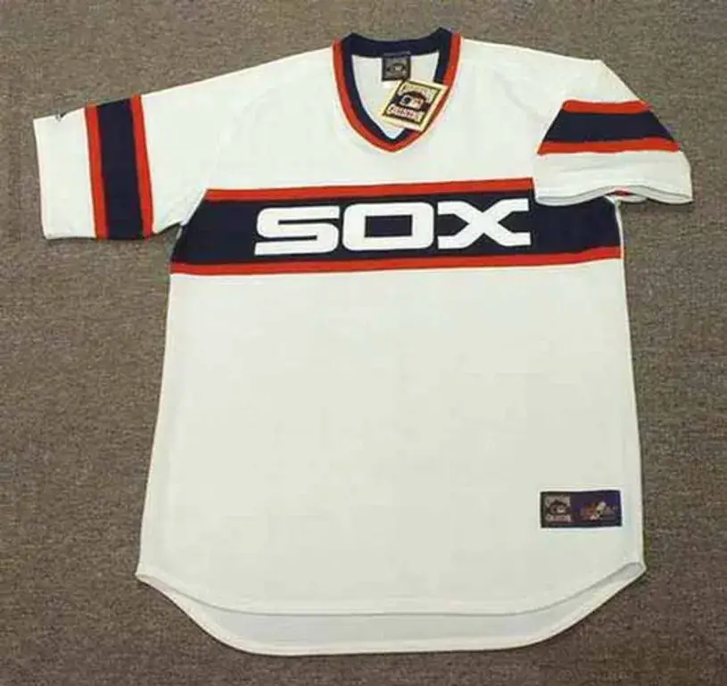 BOBBY THIGPEN Chicago White Sox 1986 Home Majestic Throwback Baseball Jersey