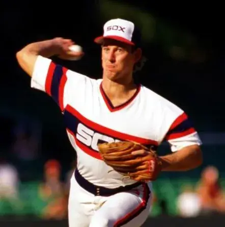 BOBBY THIGPEN Chicago White Sox 1986 Home Majestic Throwback Baseball Jersey 