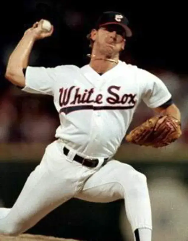 BOBBY THIGPEN Chicago White Sox 1988 Majestic Cooperstown Home Jersey 