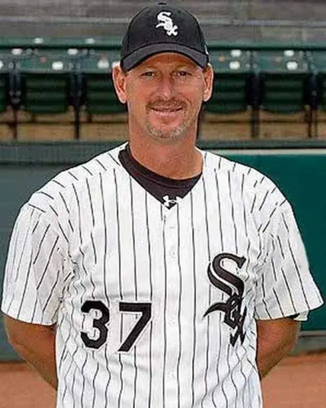 BOBBY THIGPEN Chicago White Sox 1991 Majestic Throwback Home Baseball Jersey 