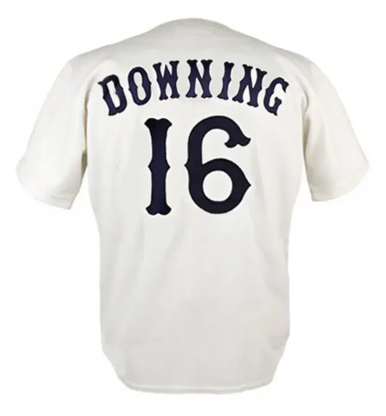 BRIAN DOWNING Chicago White Sox 1976 Home Majestic Throwback Baseball Jersey 