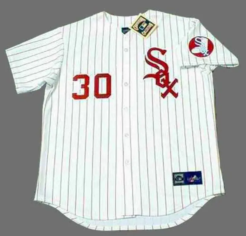 BUCKY DENT Chicago White Sox 1970’s Majestic Throwback Baseball Jersey