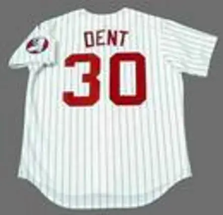 BUCKY DENT Chicago White Sox 1970’s Majestic Throwback Baseball Jersey 