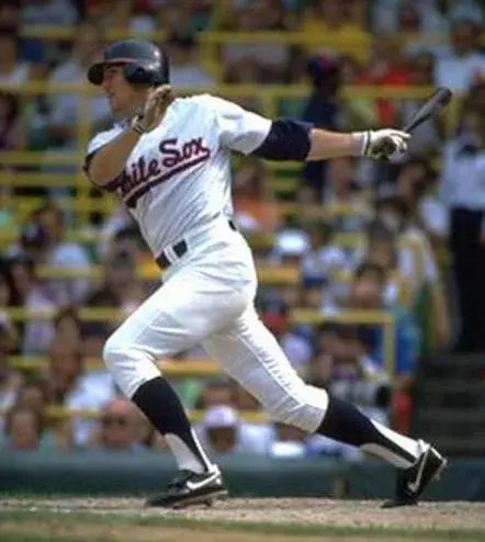CARLTON FISK Chicago White Sox 1990 “Mitchell & Ness” Authentic Throwback Jersey 