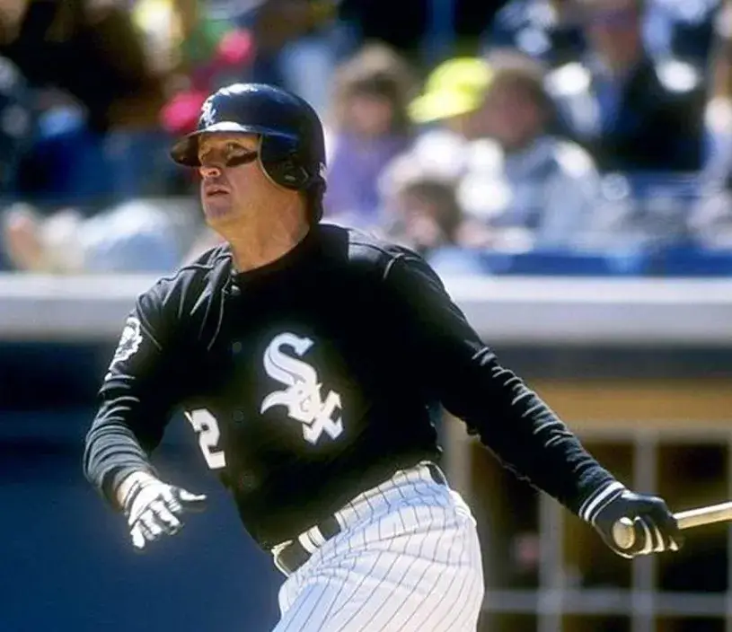 CARLTON FISK Chicago White Sox 1991 Majestic Throwback Baseball Jersey 