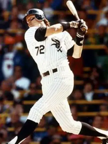 CARLTON FISK Chicago White Sox 1993 Majestic Throwback Home Baseball Jersey 