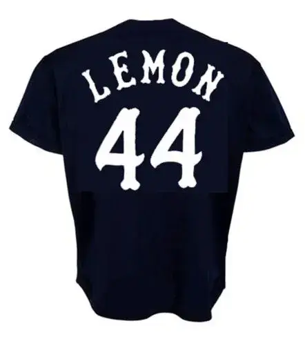 CHET LEMON Chicago White Sox 1978 Away Majestic Throwback Baseball Jersey 