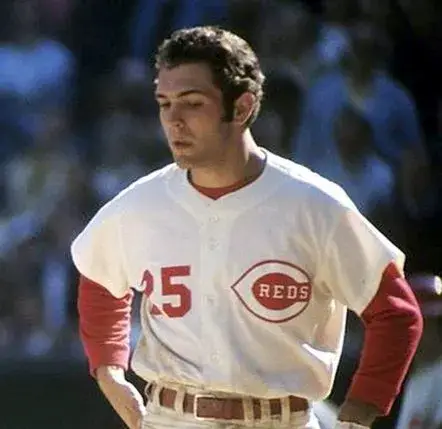 BERNIE CARBO Cincinnati Reds 1969 Majestic Cooperstown Home Baseball Jersey 