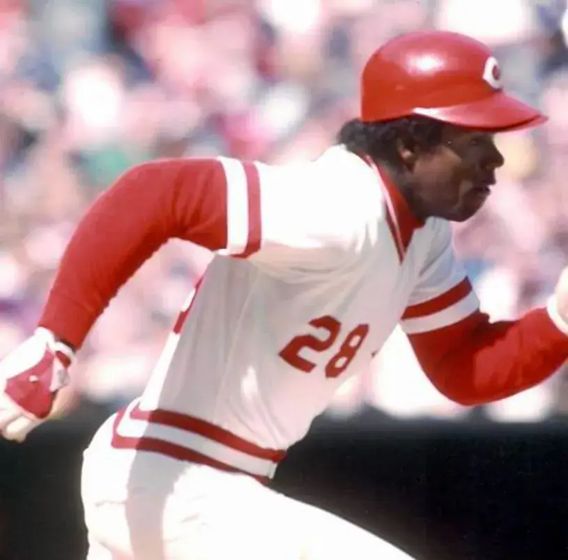 CESAR CEDENO Cincinnati Reds 1982 Majestic Cooperstown Throwback Baseball Jersey 