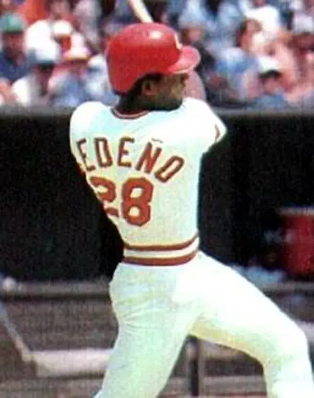 CESAR CEDENO Cincinnati Reds 1982 Majestic Cooperstown Throwback Baseball Jersey 