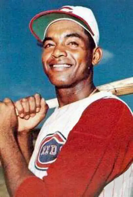 CHICO RUIZ Cincinnati Reds 1960’s Majestic Throwback Home Baseball Jersey 