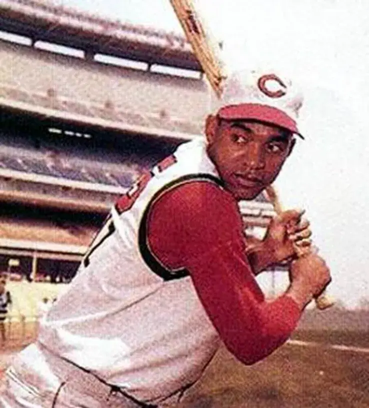 CHICO RUIZ Cincinnati Reds 1960’s Majestic Throwback Home Baseball Jersey 