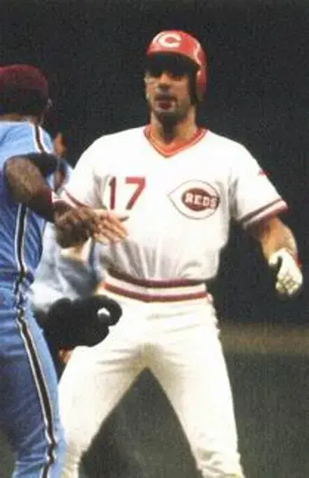 CHRIS SABO Cincinnati Reds 1990 Majestic Cooperstown Home Baseball Jersey 