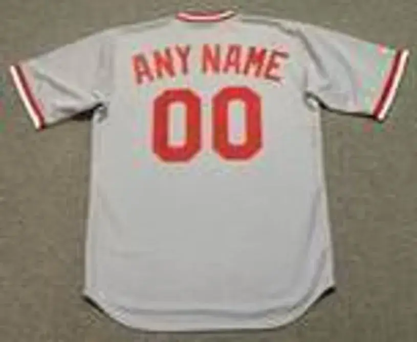 CINCINNATI REDS 1970’s Majestic Cooperstown Away Jersey Customized “Any Name & Number(s)” 