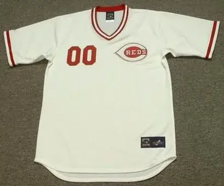 CINCINNATI REDS 1970’s Majestic Throwback Home Jersey Customized “Any Name & Number(s)”