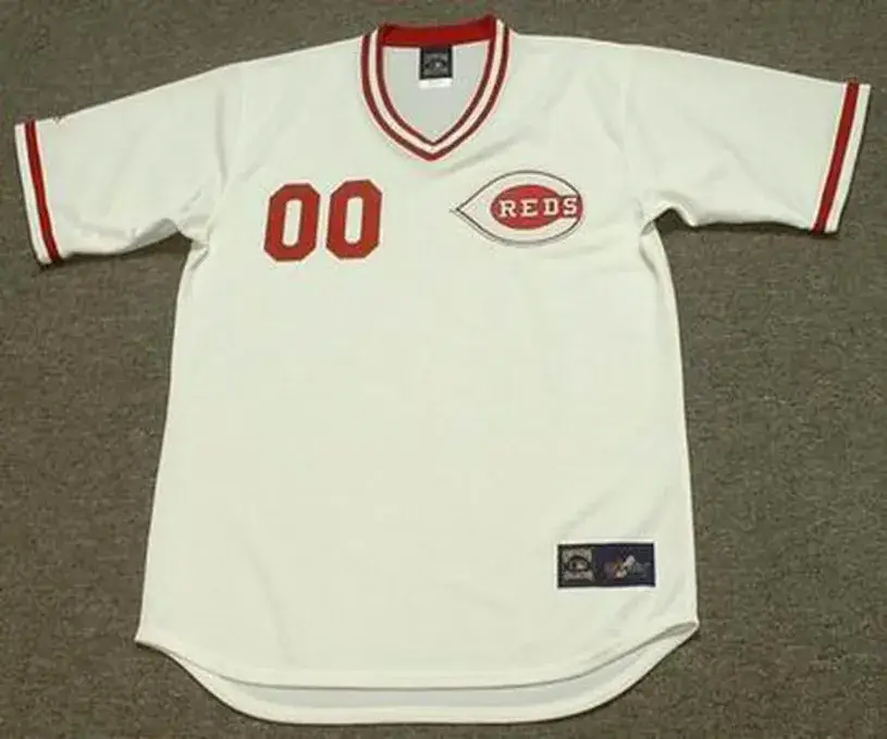 CINCINNATI REDS 1970’s Majestic Throwback Home Jersey Customized “Any Name & Number(s)”