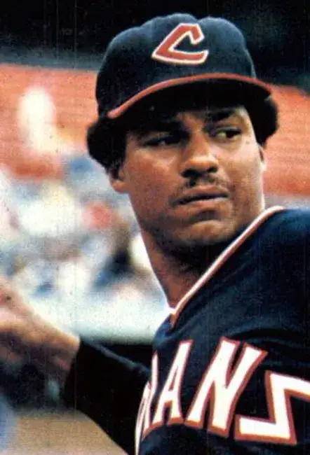 ANDRE THORNTON Cleveland Indians 1977 Majestic Cooperstown Throwback Away Jersey 