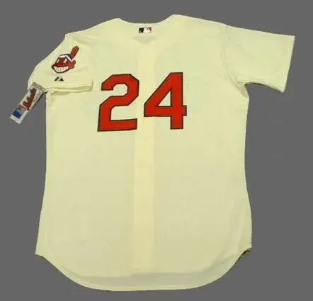 ANDREW MILLER Cleveland Indians 2017 Majestic Authentic Alternate Home Baseball Jersey 