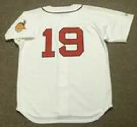 BOB FELLER Cleveland Indians 1948 Majestic Cooperstown Throwback Jersey 