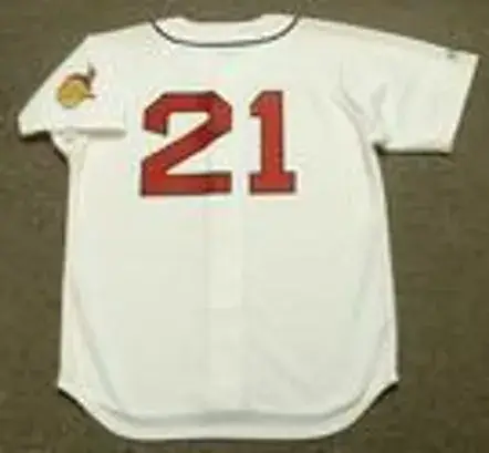 BOB LEMON Cleveland Indians 1948 Majestic Cooperstown Throwback Jersey 