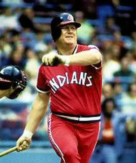 BOOG POWELL Cleveland Indians 1975 Majestic Cooperstown Throwback Jersey 
