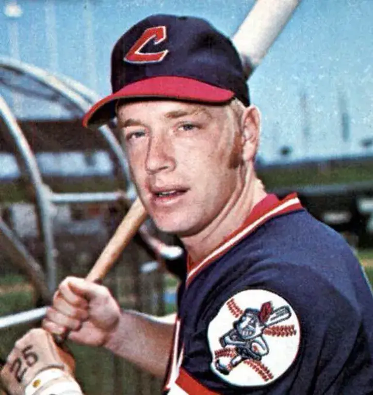 BUDDY BELL Cleveland Indians 1977 Majestic Cooperstown Throwback Away Jersey 