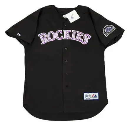 ANDRES GALARRAGA Colorado Rockies 1993 Majestic Throwback Baseball Jersey