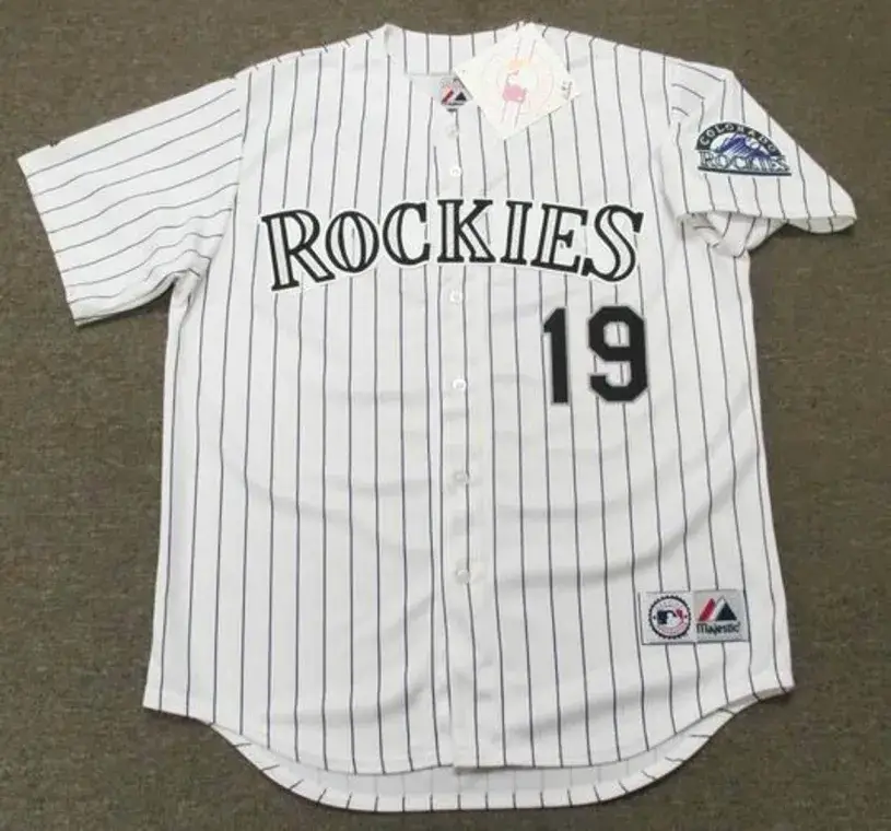 CHARLIE BLACKMON Colorado Rockies 2016 Majestic Home Baseball Jersey
