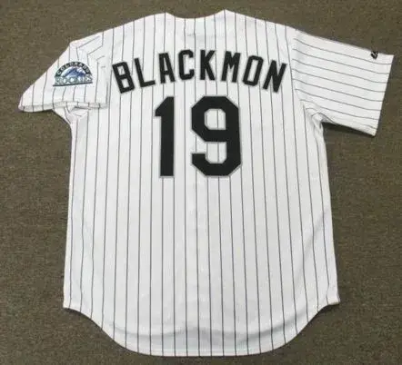 CHARLIE BLACKMON Colorado Rockies 2016 Majestic Home Baseball Jersey 