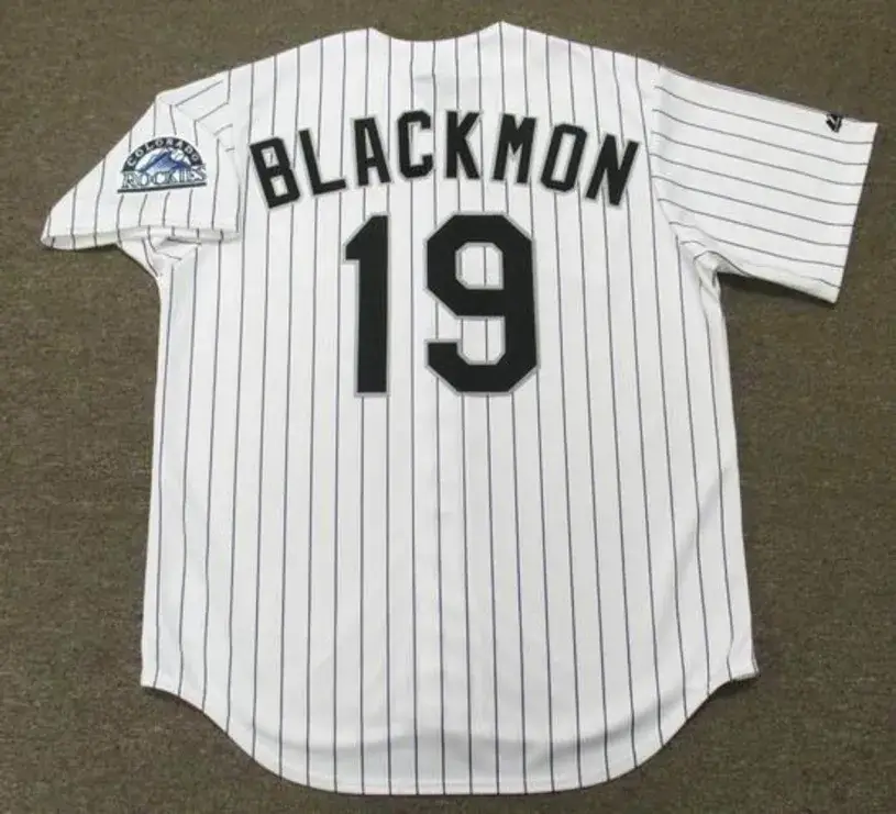 CHARLIE BLACKMON Colorado Rockies 2016 Majestic Home Baseball Jersey 