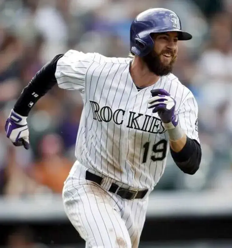 CHARLIE BLACKMON Colorado Rockies 2016 Majestic Home Baseball Jersey 